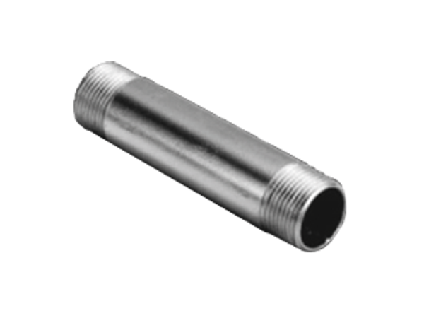 Passstück aus Edelstahl mit Gewinde