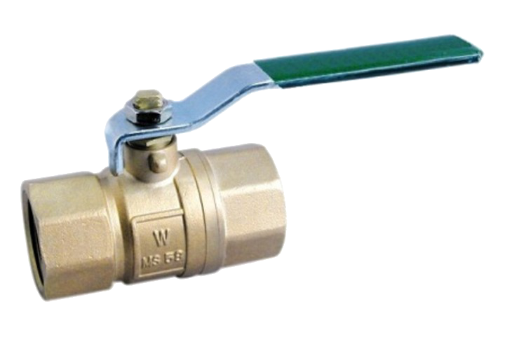 Kugelhahn verchromt mit DVGW-Trinkwasserzulassung