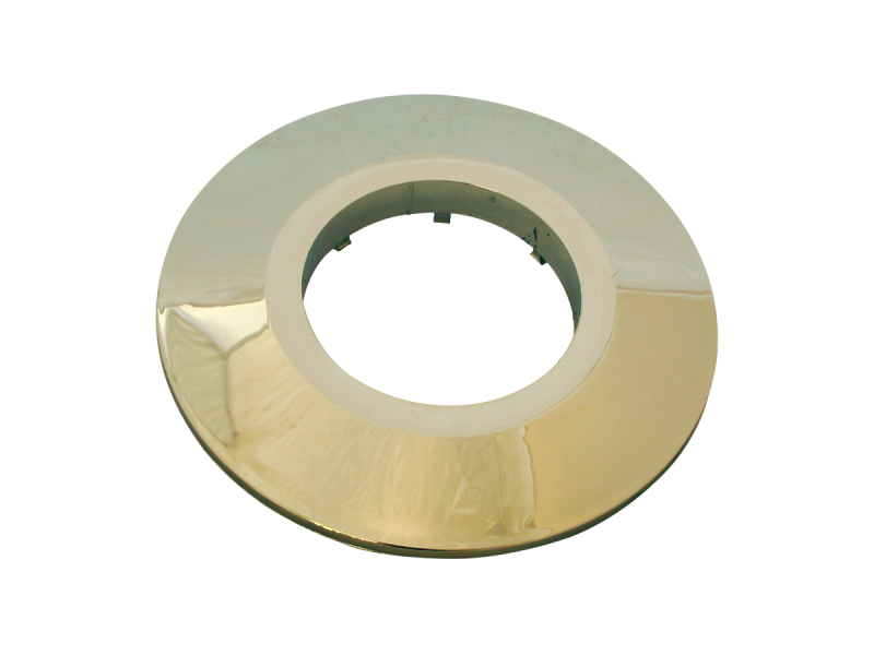 Rosette für  Unterputzzähler flach