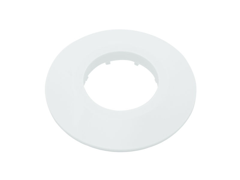 Rosette für Unterputzzähler weiß