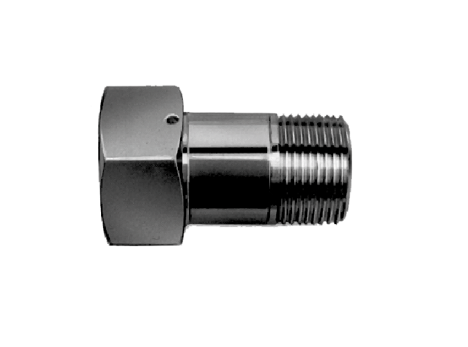 Anschlussverschraubung chrom ohne Bund